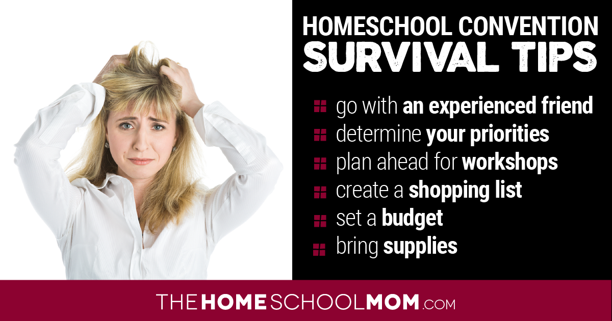 Homeschool Convention Survival Tips
