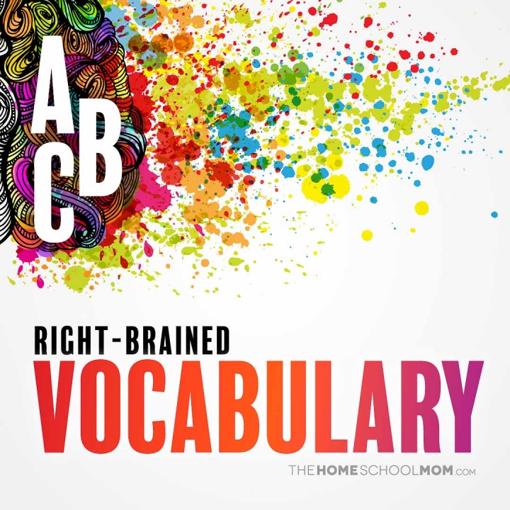 Right-brained vocabulary ideas