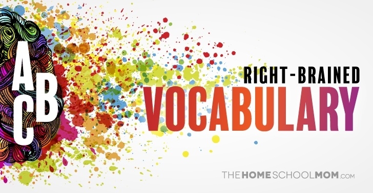 Right-brained vocabulary ideas