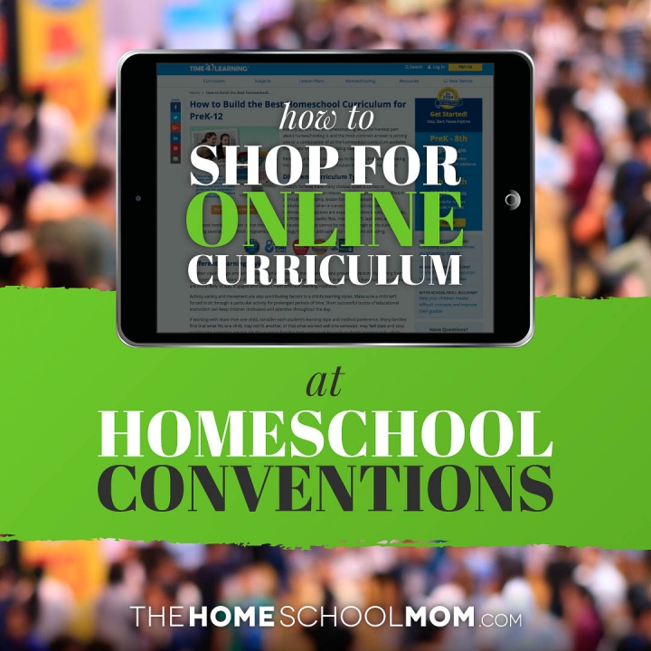 How to Shop for Online Curriculum at a Homeschool Convention