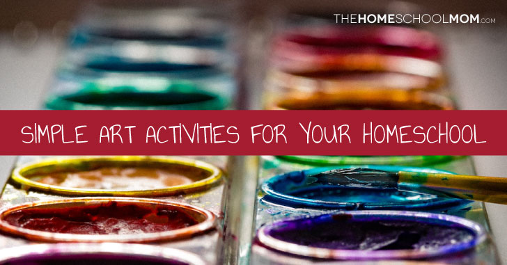 Simple Art Activities for your homeschool