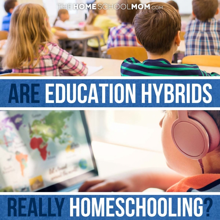 Are education hybrids really homeschooling?