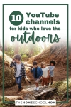 10 YouTube channels for kids who love the outdoors.