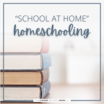 "School At Home" Homeschooling