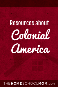 Resources about Colonial America