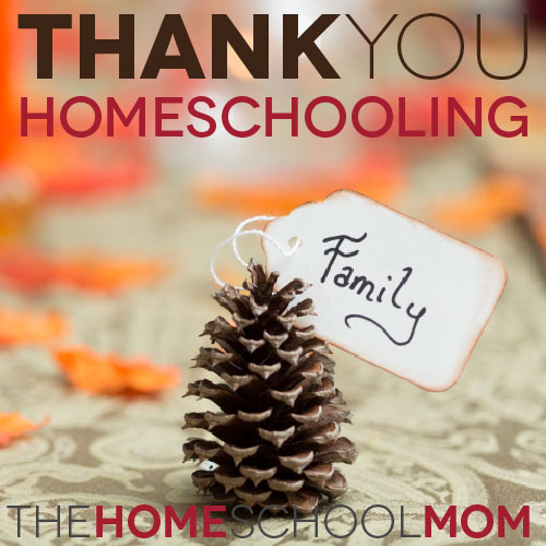 Thank You, Homeschooling